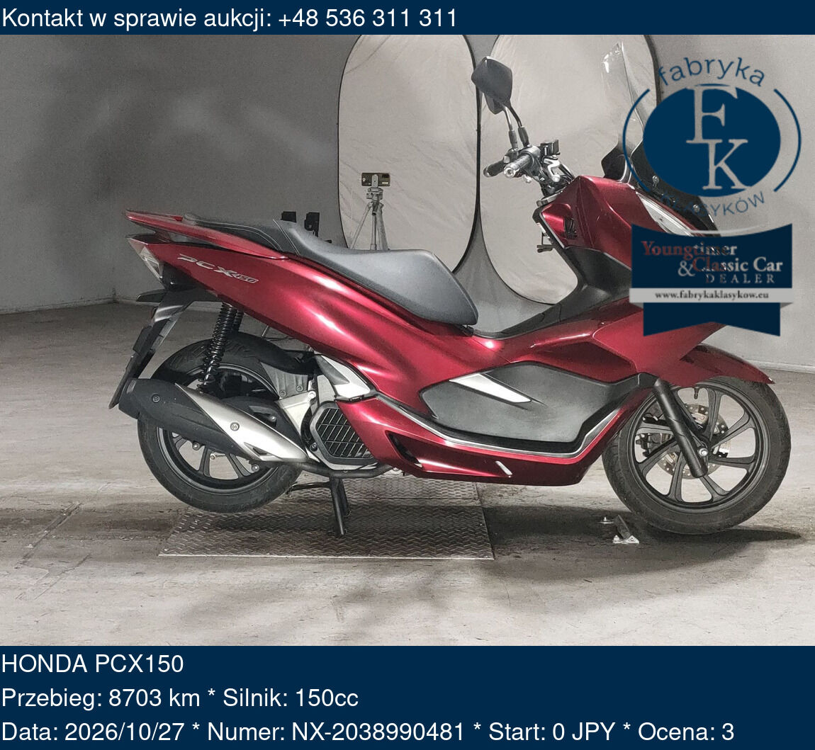 HONDA PCX150  - zdjęcie 2