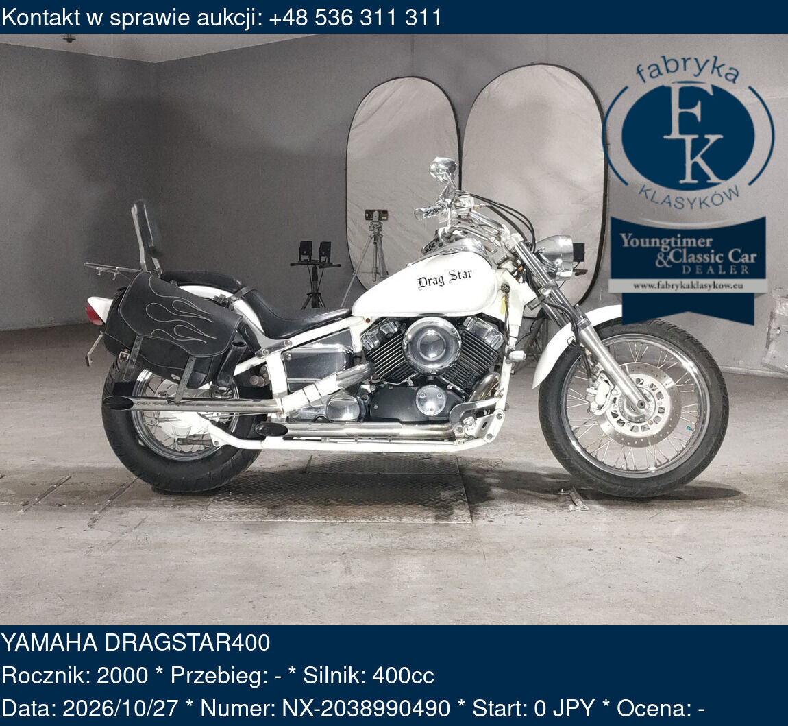 YAMAHA DRAGSTAR400 2000 - zdjęcie 2