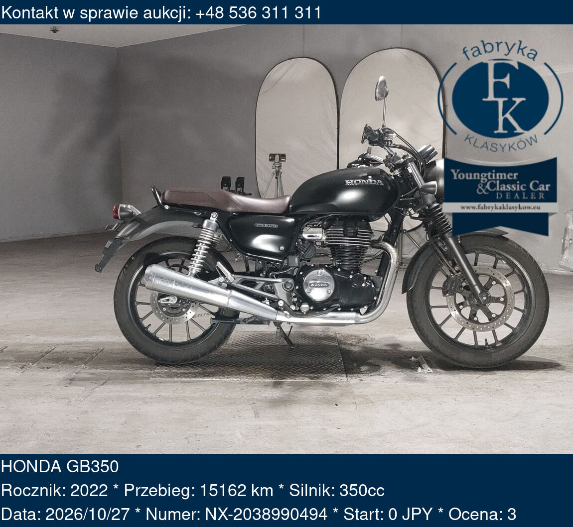 HONDA GB350 2022 - zdjęcie 2
