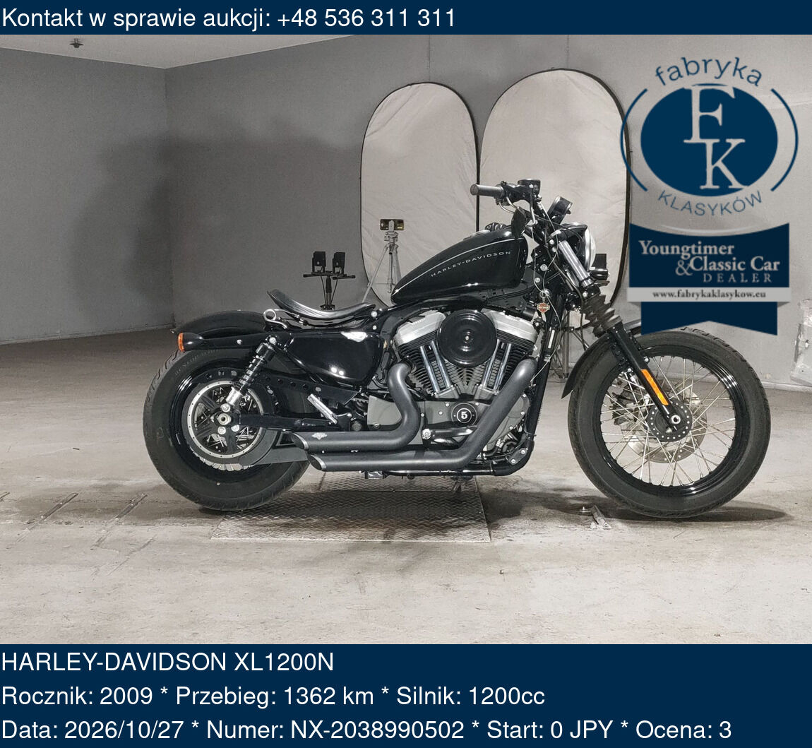 HARLEY-DAVIDSON XL1200N 2009 - zdjęcie 2