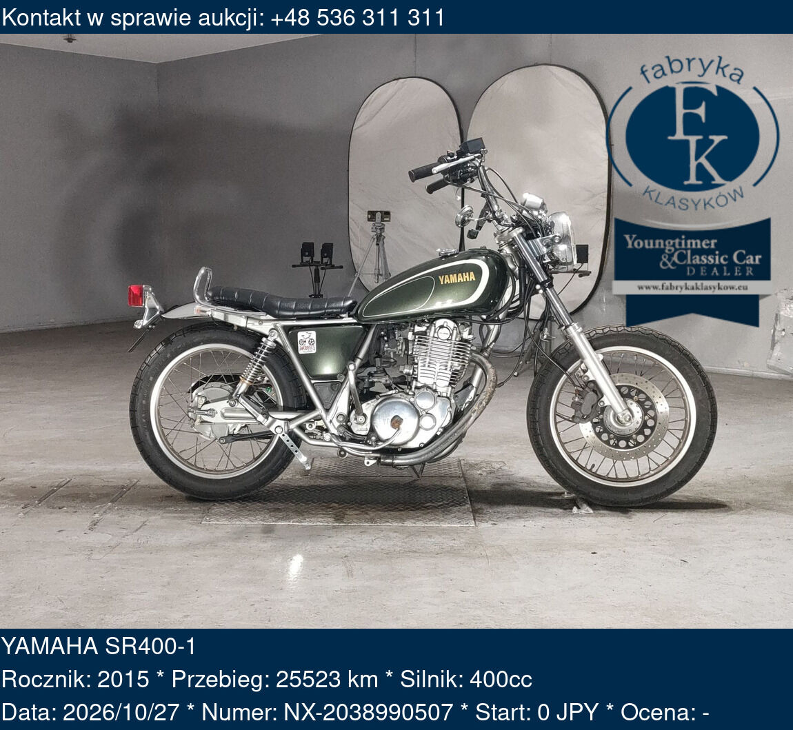 YAMAHA SR400-1 2015 - zdjęcie 2