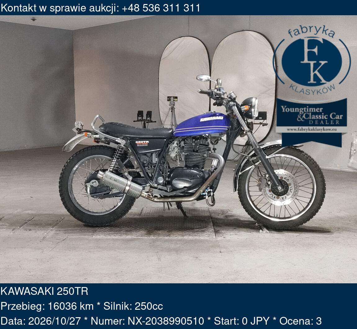 KAWASAKI 250TR - zdjęcie 2