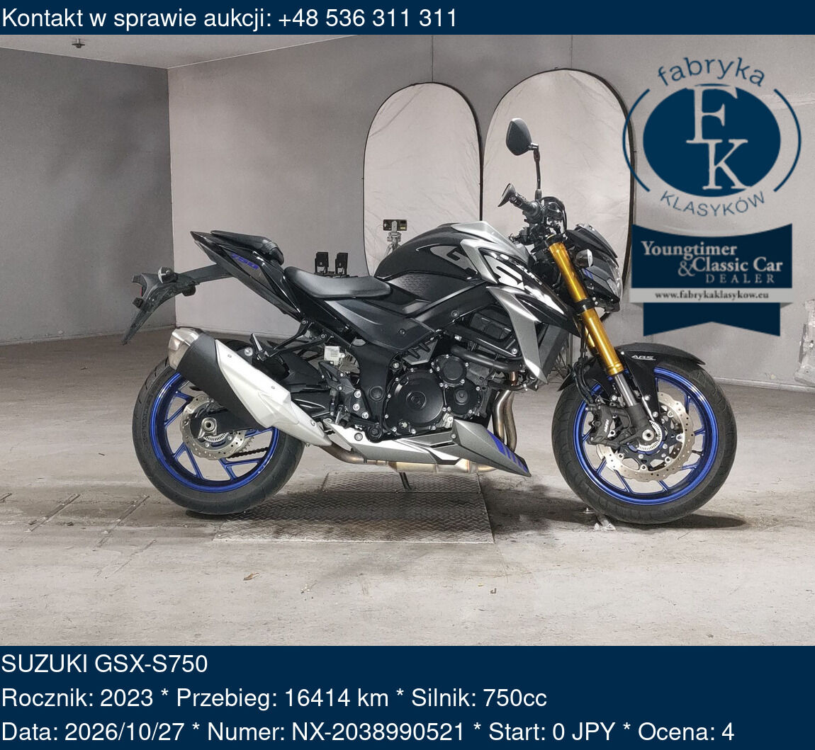 SUZUKI GSX-S750 2023 - zdjęcie 2