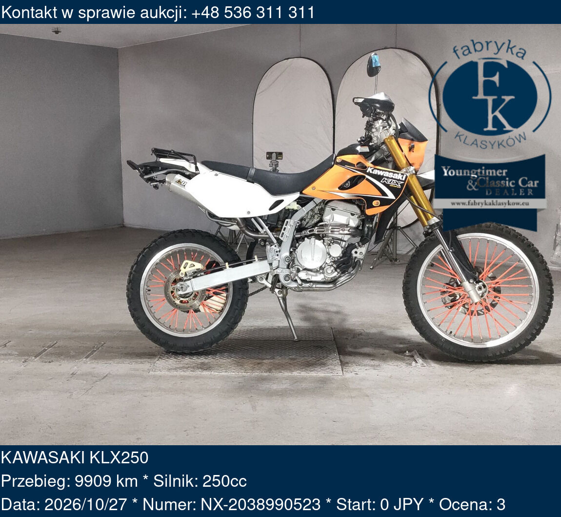 KAWASAKI KLX250  - zdjęcie 2