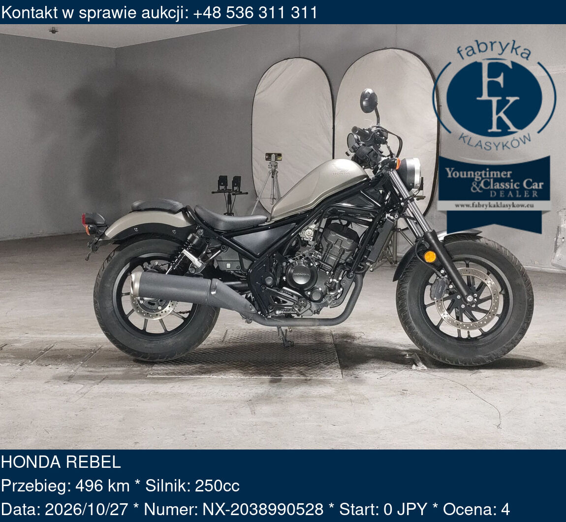 HONDA REBEL - zdjęcie 2