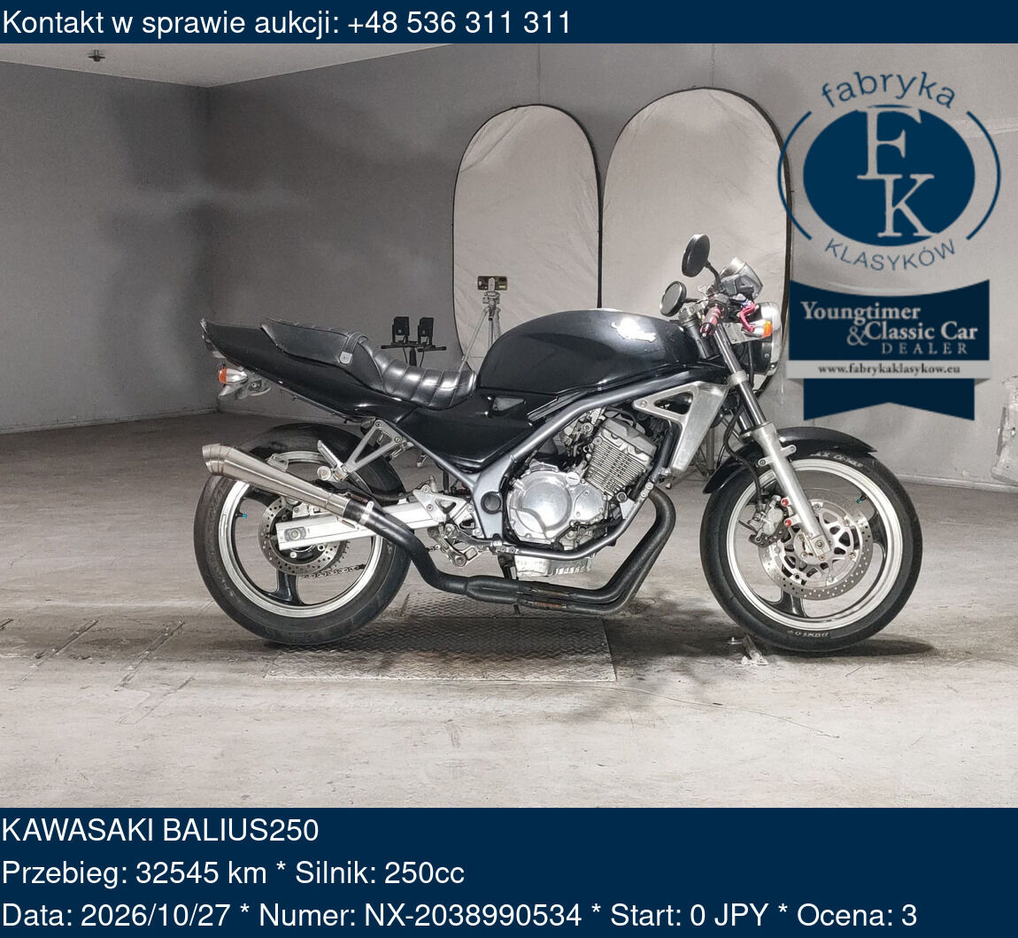 KAWASAKI BALIUS250  - zdjęcie 2