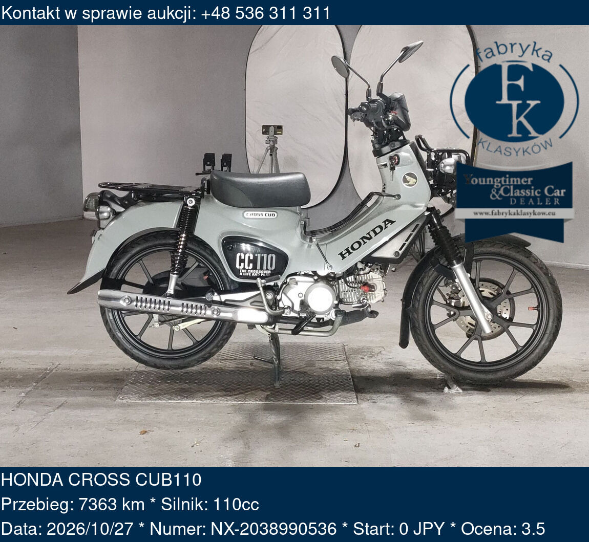 HONDA CROSS CUB110  - zdjęcie 2