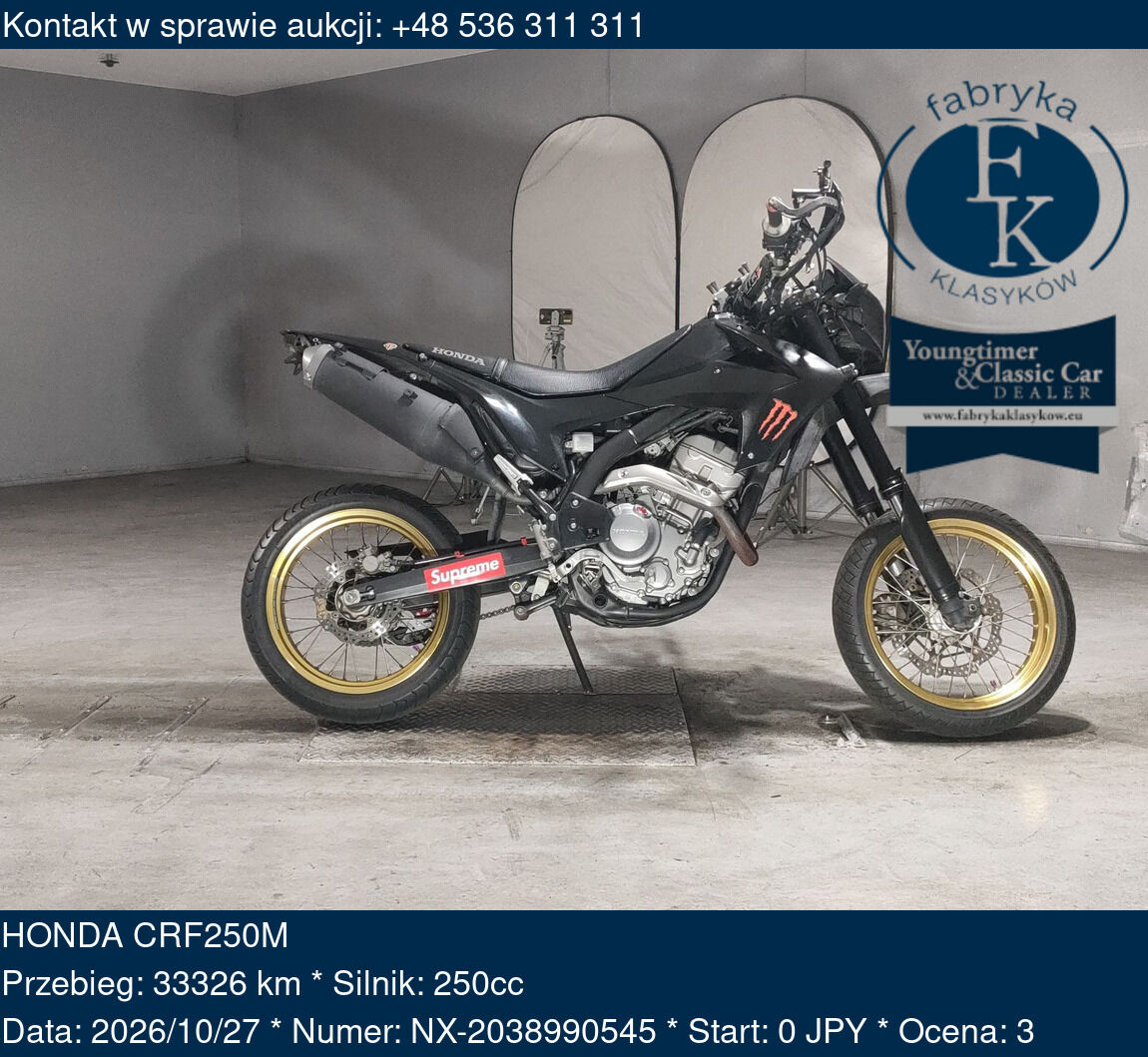 HONDA CRF250M  - zdjęcie 2