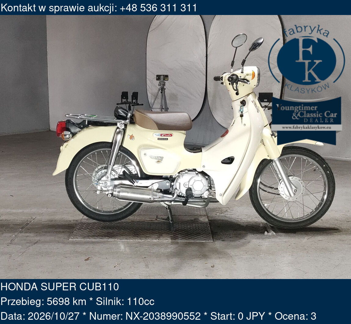 HONDA SUPER CUB110  - zdjęcie 2