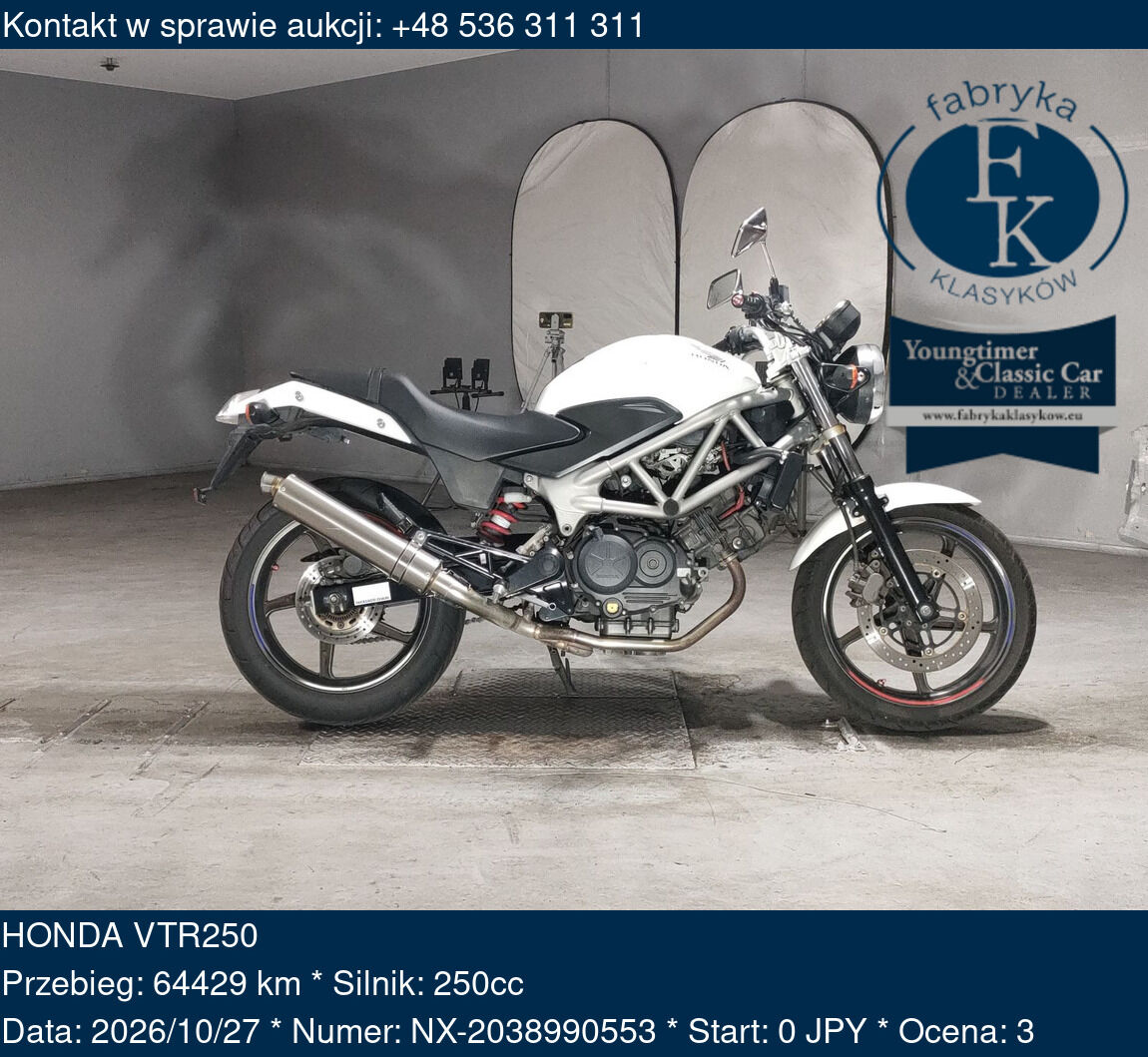 HONDA VTR250  - zdjęcie 2