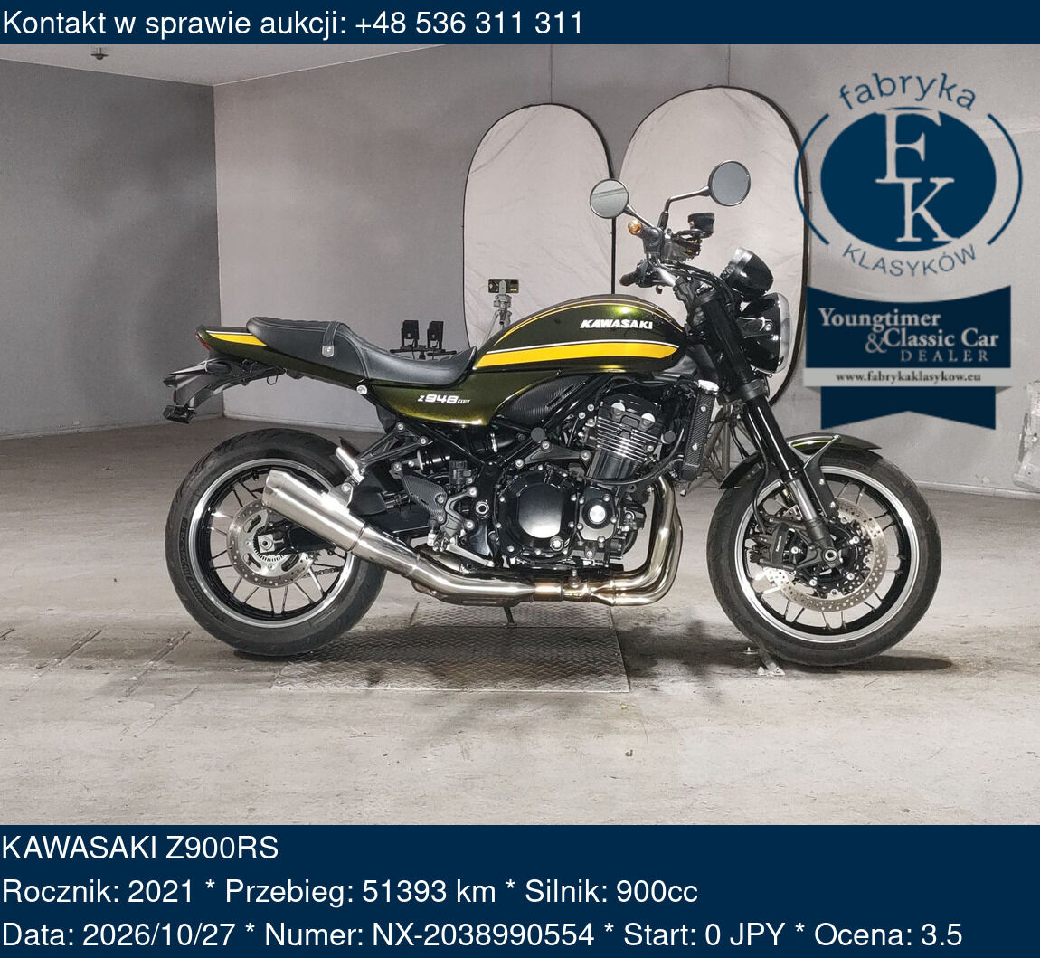 KAWASAKI Z900RS 2021 - zdjęcie 2