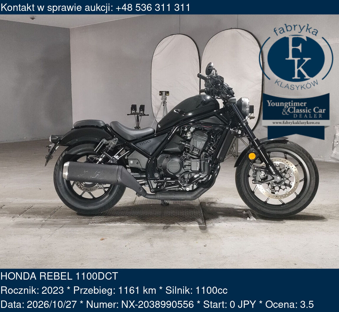 HONDA REBEL 1100DCT 2023 - zdjęcie 2