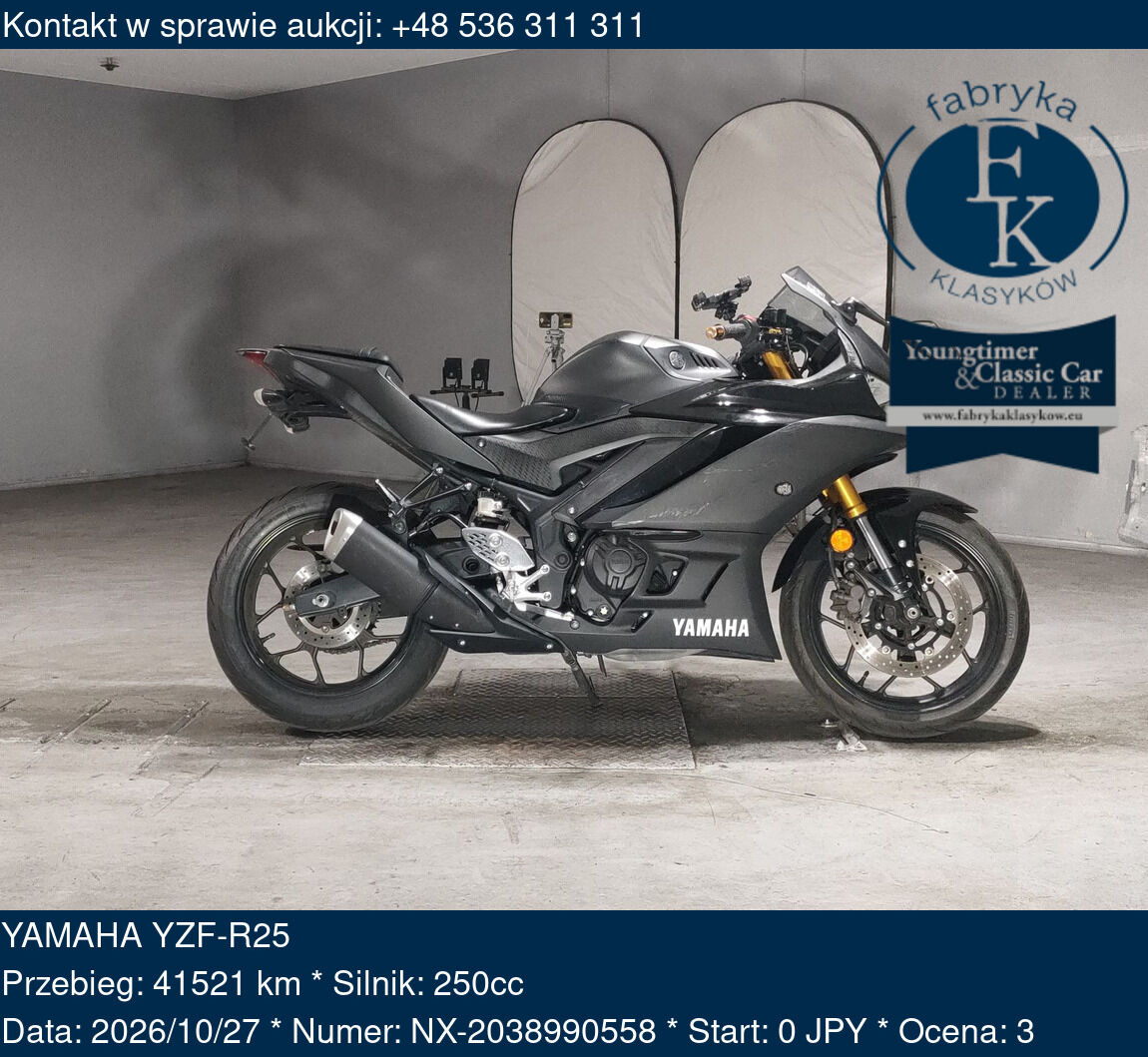YAMAHA YZF-R25  - zdjęcie 2