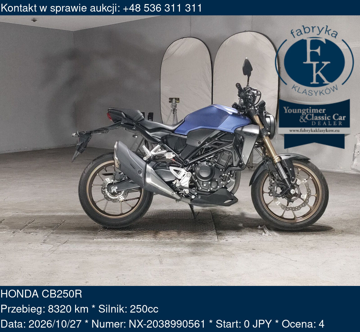 HONDA CB250R  - zdjęcie 2