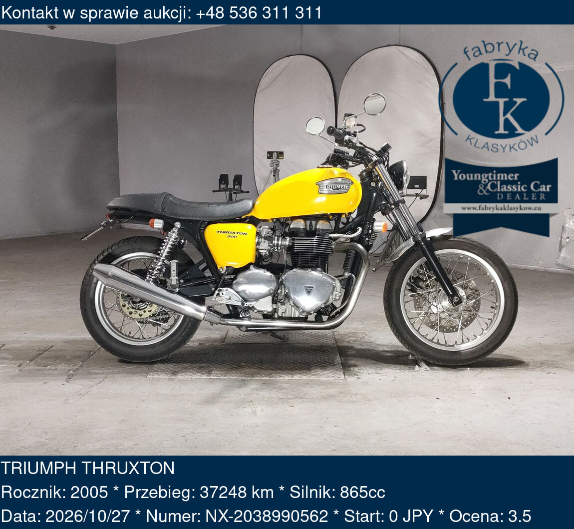 TRIUMPH THRUXTON 2005 - zdjęcie 2