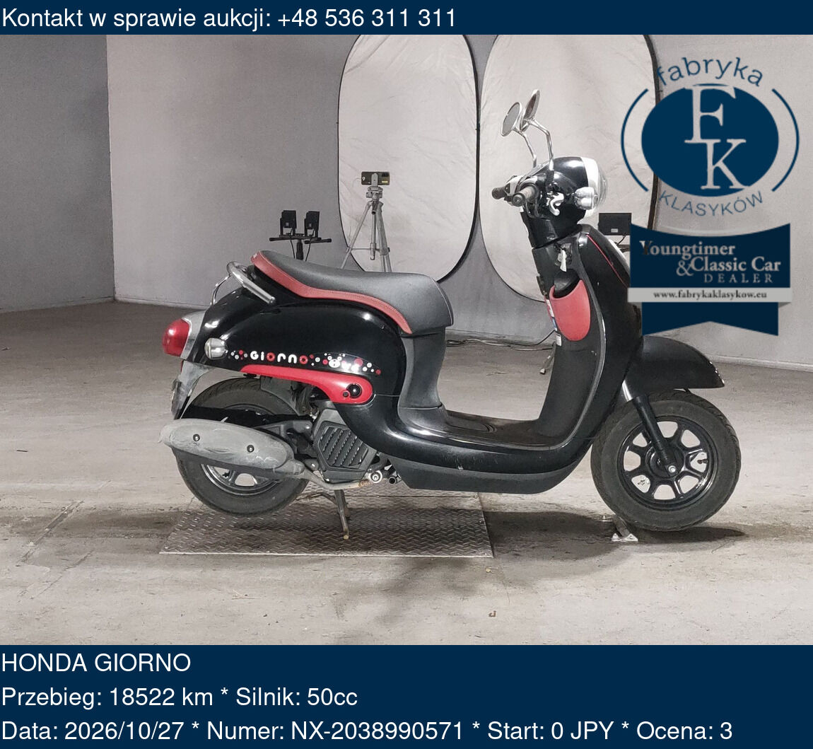 HONDA GIORNO  - zdjęcie 2
