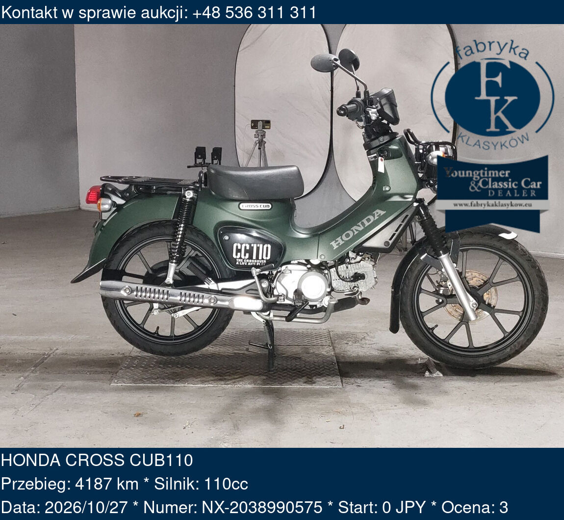 HONDA CROSS CUB110  - zdjęcie 2