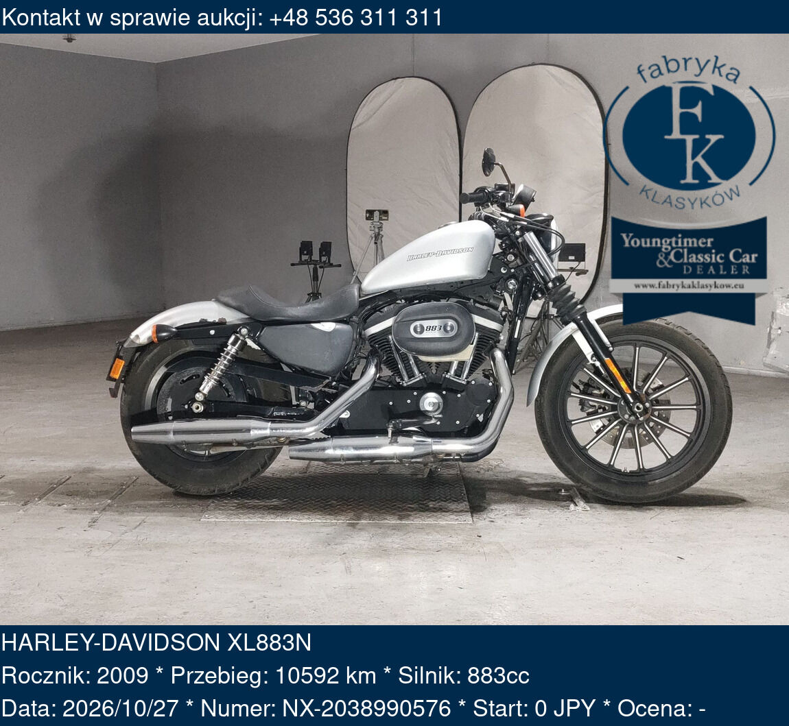 HARLEY-DAVIDSON XL883N 2009 - zdjęcie 2