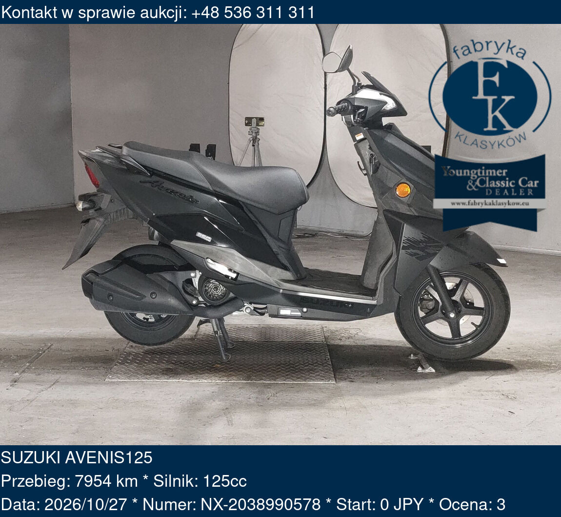 SUZUKI AVENIS125  - zdjęcie 2