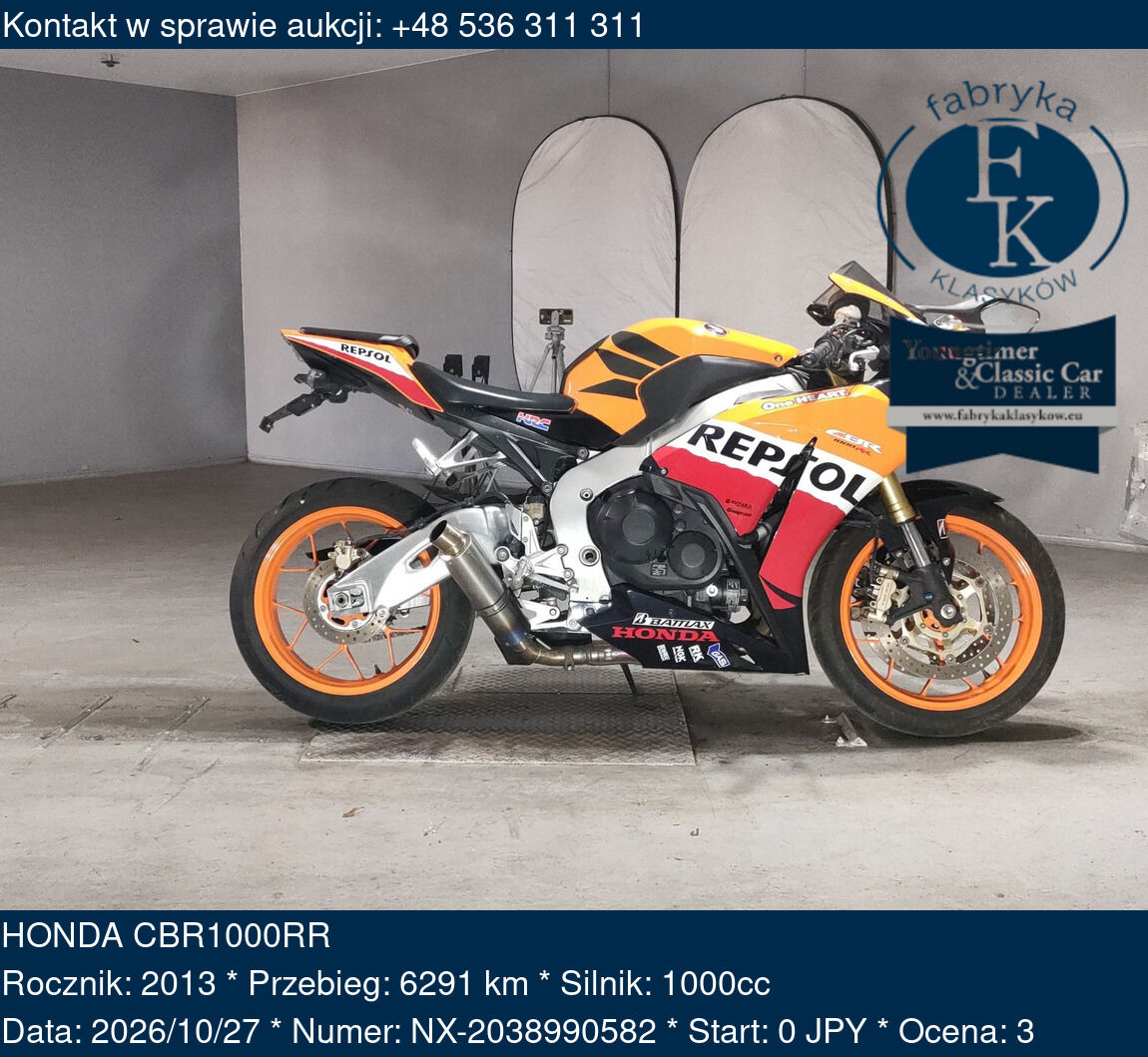 HONDA CBR1000RR 2013 - zdjęcie 2