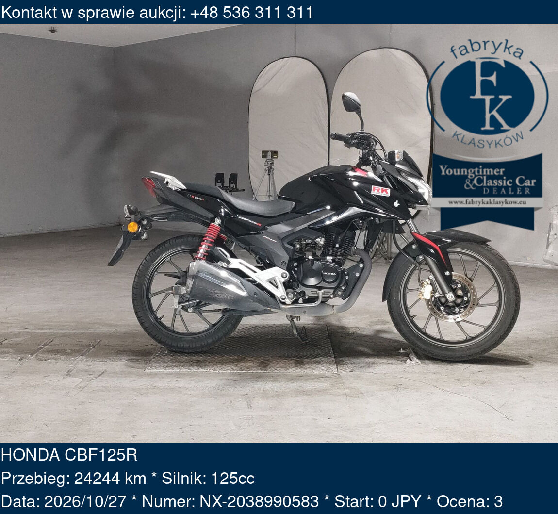 HONDA CBF125R  - zdjęcie 2
