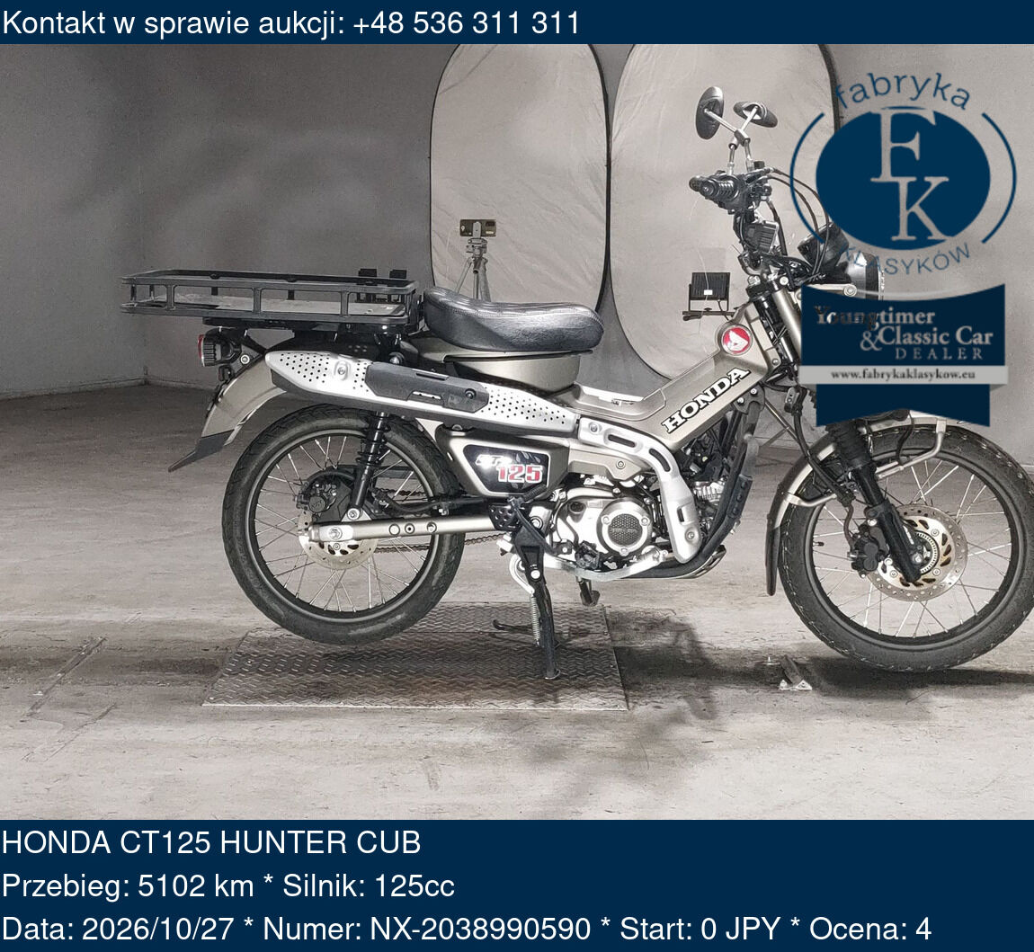 HONDA CT125 HUNTER CUB  - zdjęcie 2