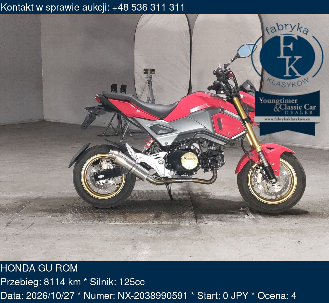 HONDA GU ROM  - zdjęcie 2