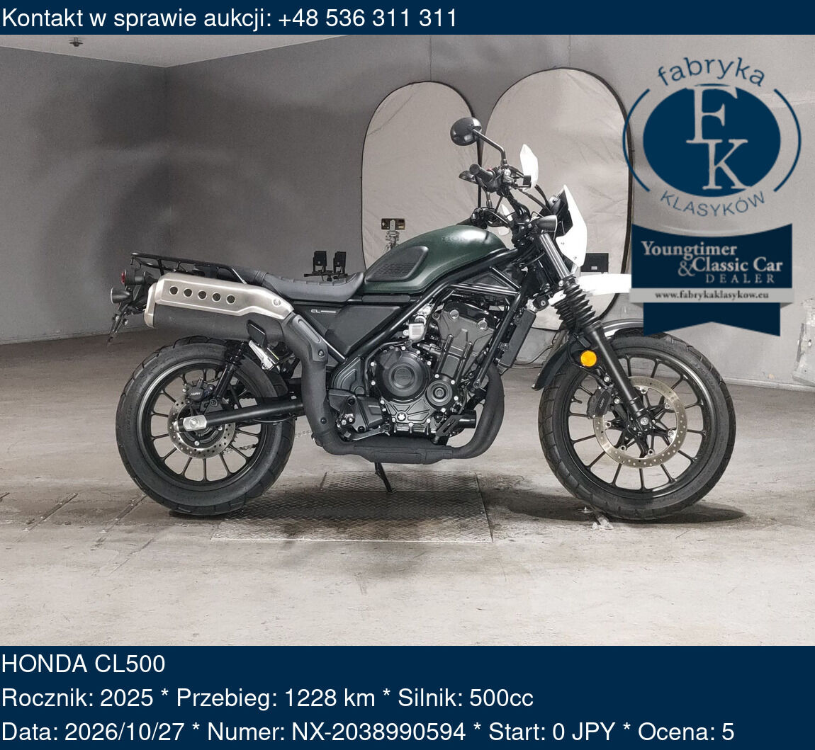 HONDA CL500 2025 - zdjęcie 2