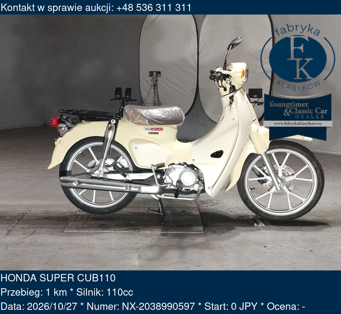 HONDA SUPER CUB110  - zdjęcie 2