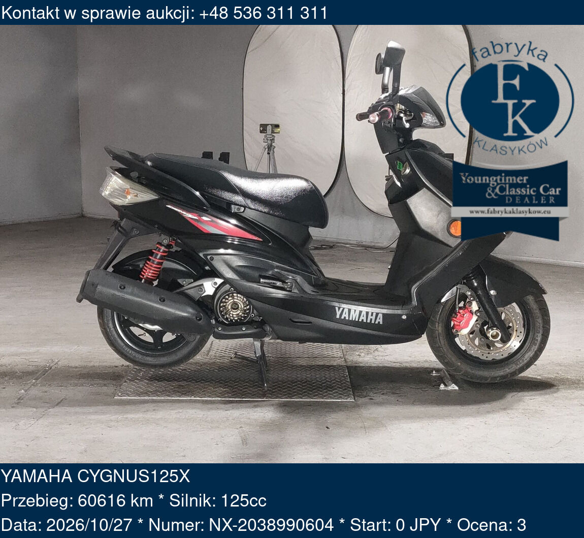 YAMAHA CYGNUS125X  - zdjęcie 2