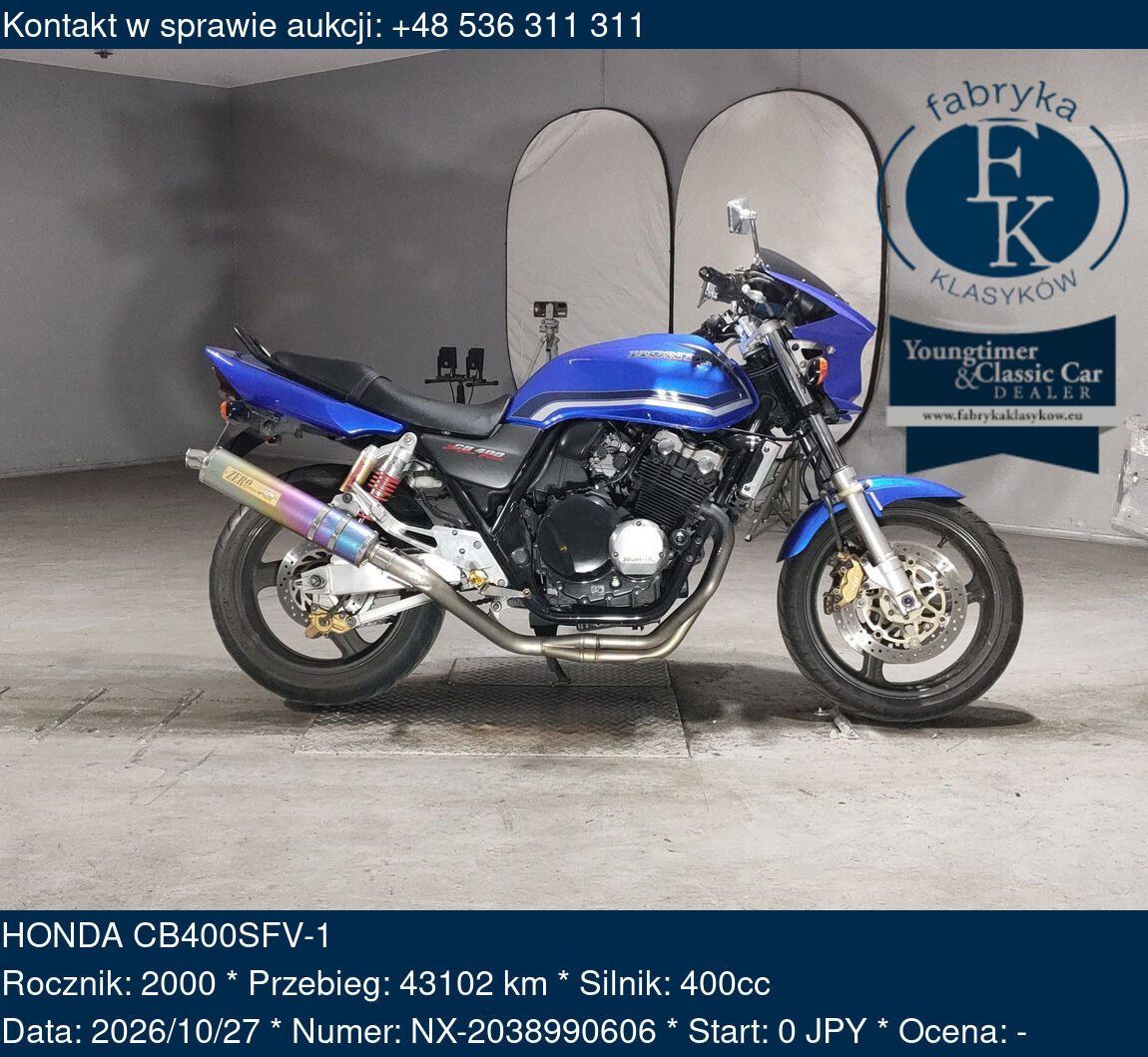 HONDA CB400SFV-1 2000 - zdjęcie 2