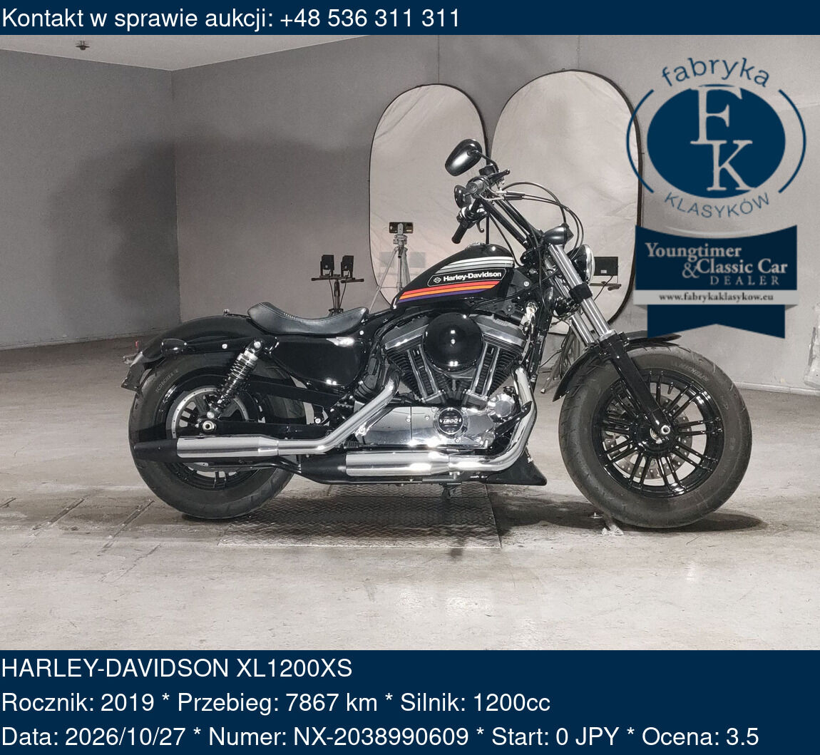 HARLEY-DAVIDSON XL1200XS 2019 - zdjęcie 2