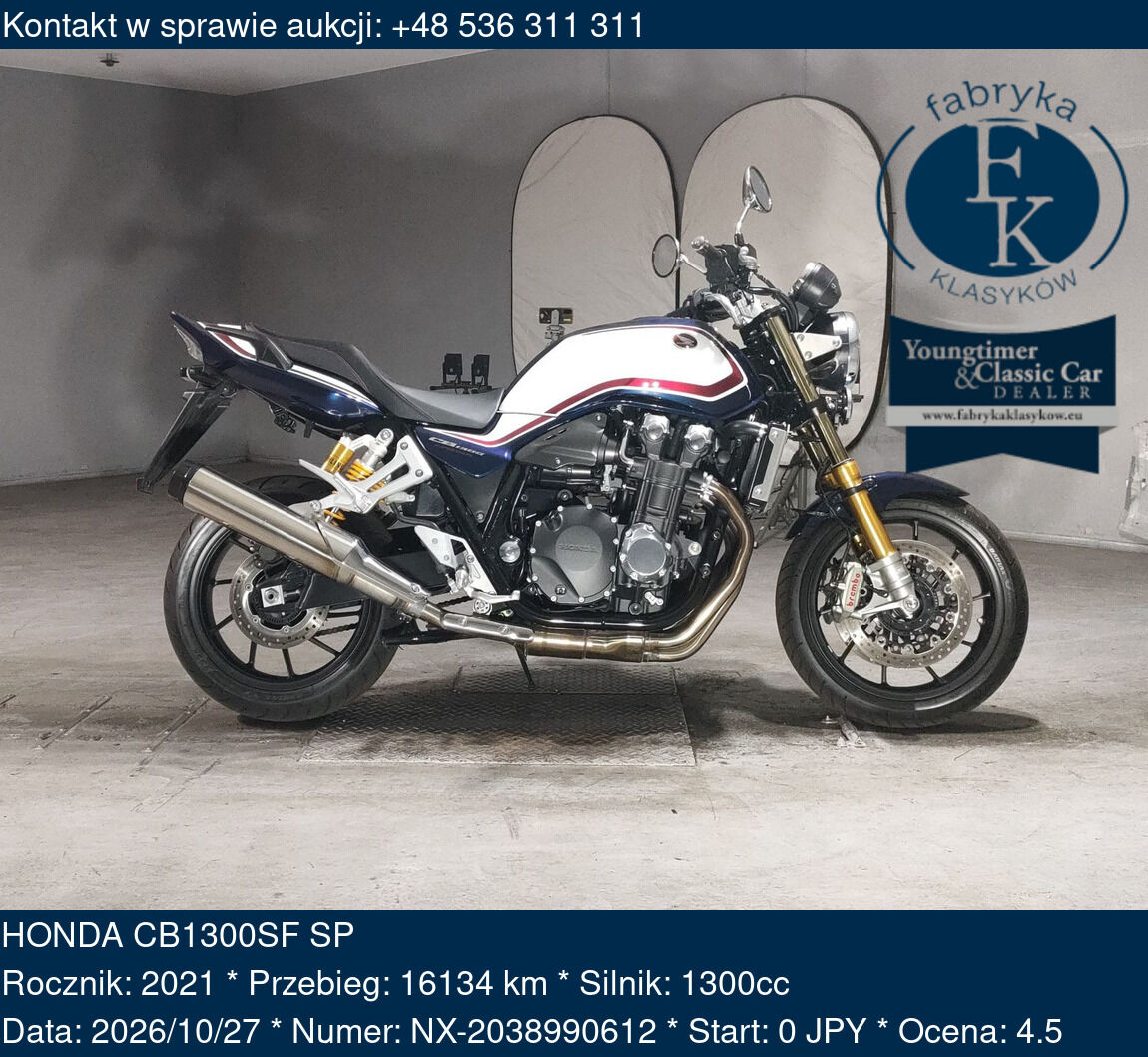 HONDA CB1300SF SP 2021 - zdjęcie 2