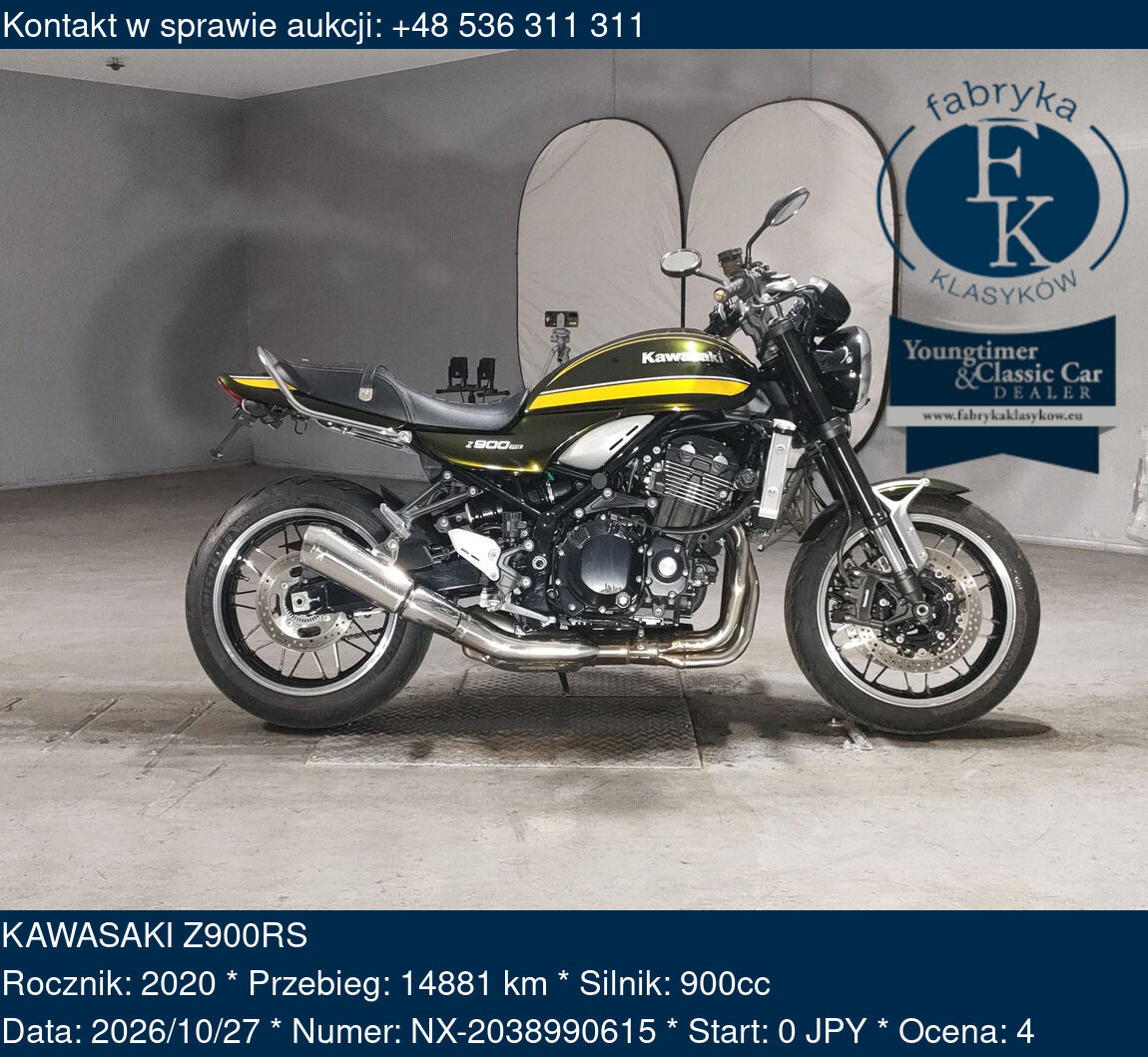 KAWASAKI Z900RS 2020 - zdjęcie 2