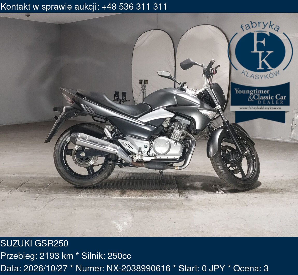SUZUKI GSR250  - zdjęcie 2