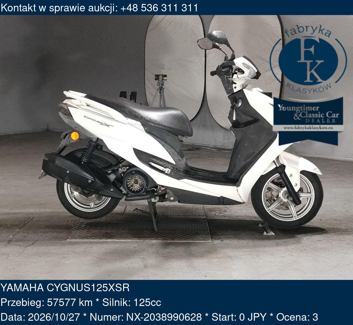 YAMAHA CYGNUS125XSR  - zdjęcie 2