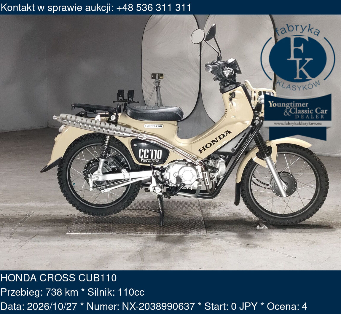 HONDA CROSS CUB110  - zdjęcie 2