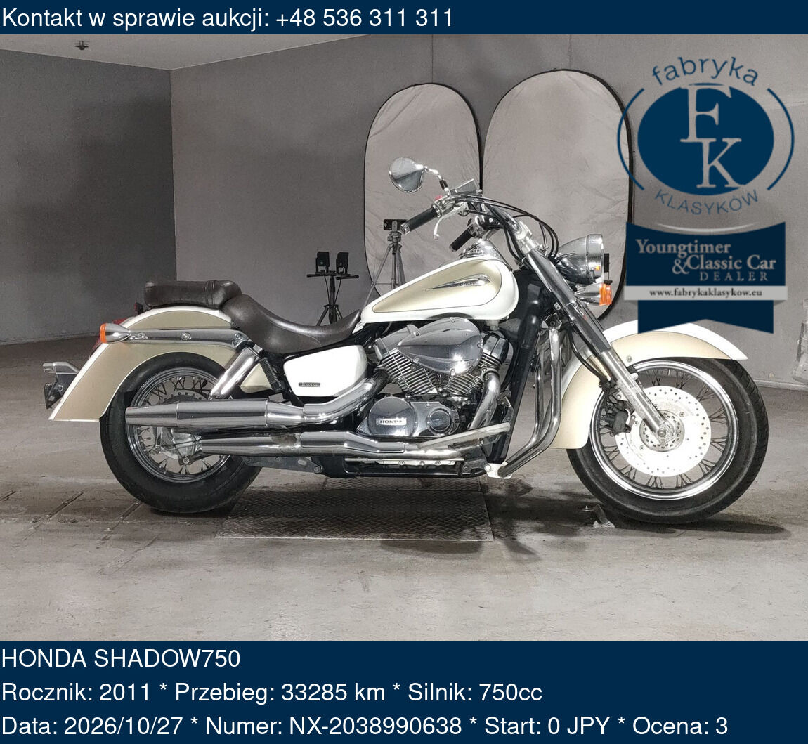 HONDA SHADOW750 2011 - zdjęcie 2