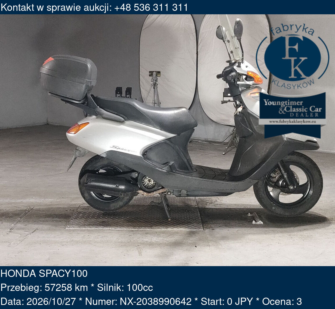 HONDA SPACY100  - zdjęcie 2