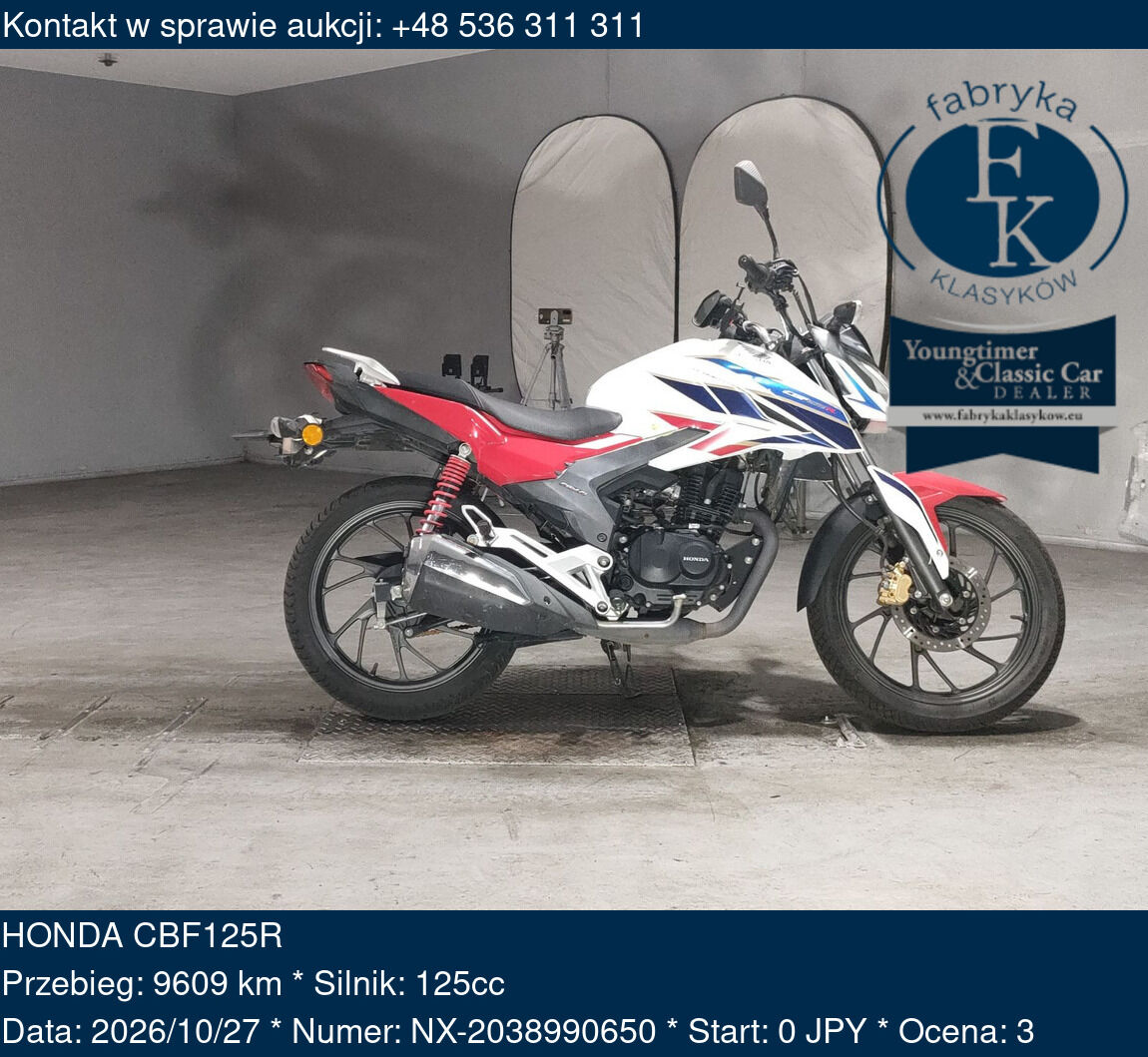 HONDA CBF125R  - zdjęcie 2