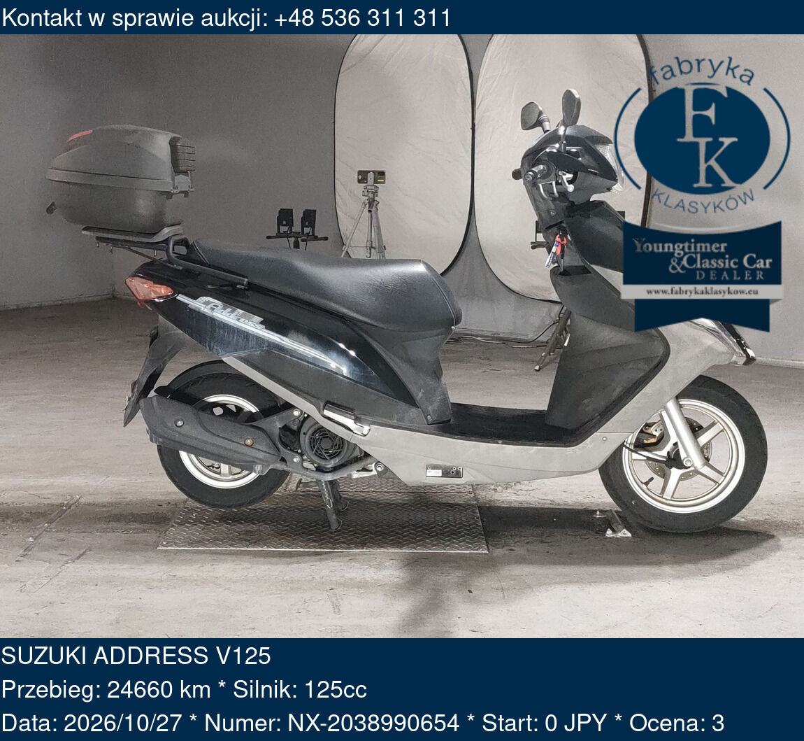 SUZUKI ADDRESS V125  - zdjęcie 2