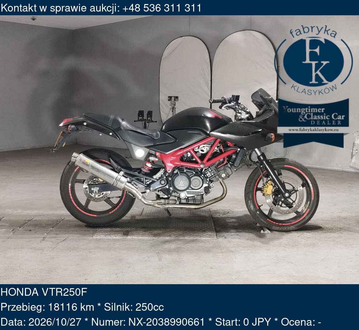 HONDA VTR250F  - zdjęcie 2
