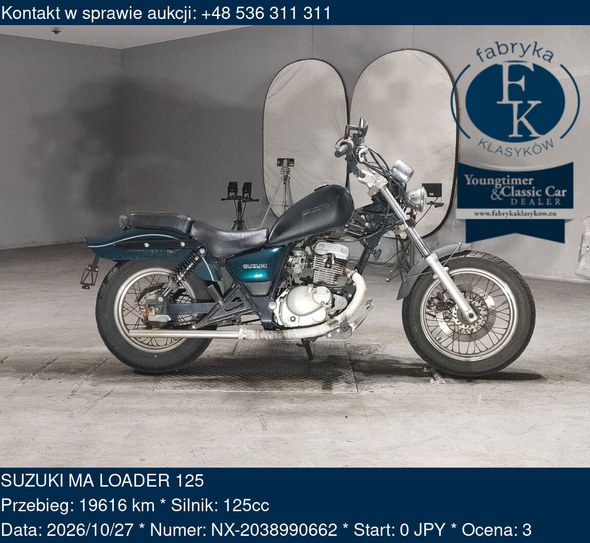SUZUKI MA LOADER 125  - zdjęcie 2