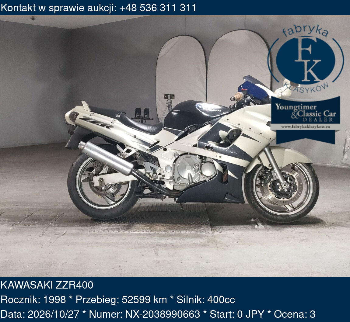 KAWASAKI ZZR400 1998 - zdjęcie 2