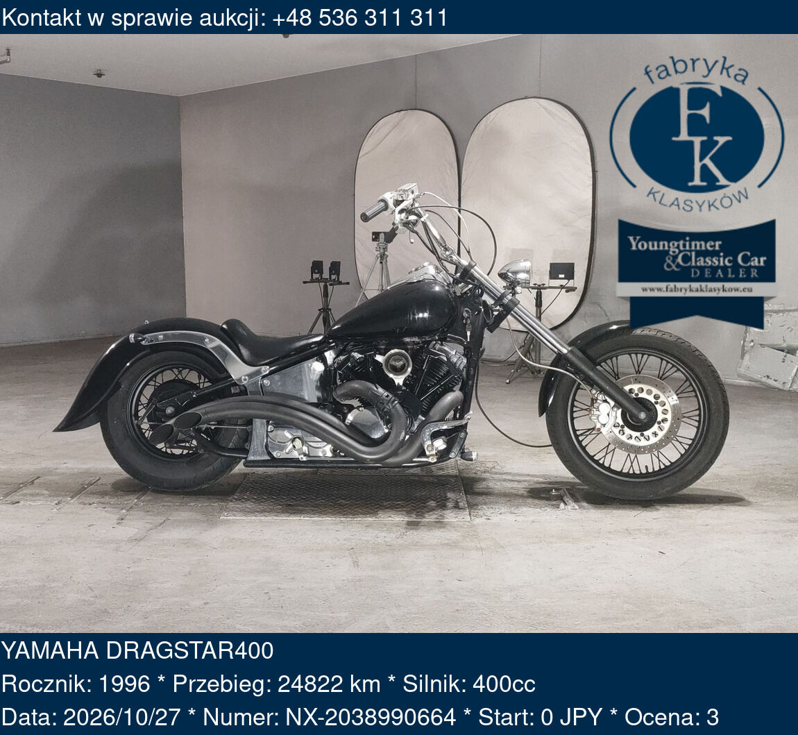YAMAHA DRAGSTAR400 1996 - zdjęcie 2