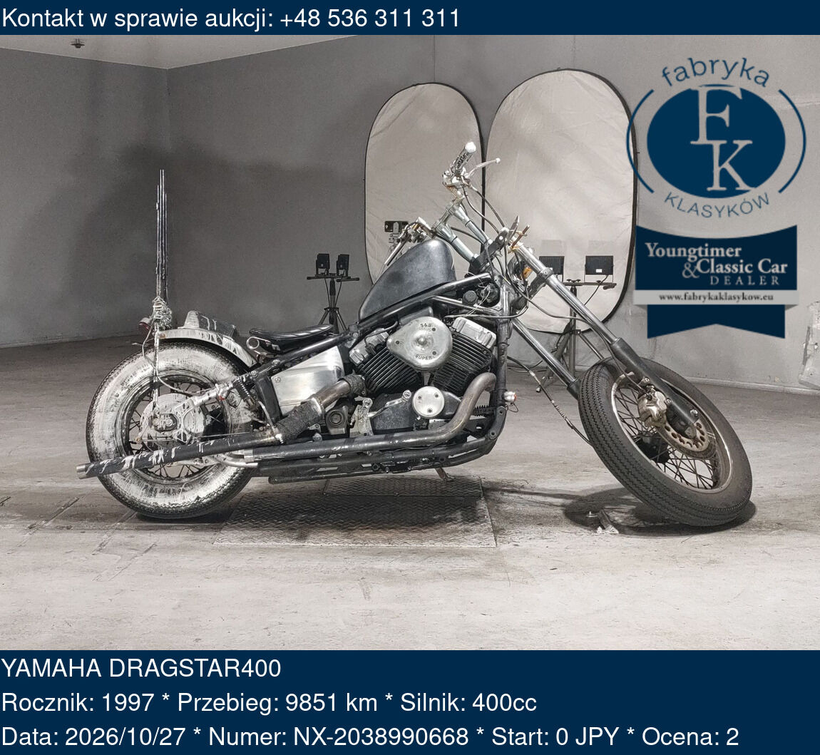 YAMAHA DRAGSTAR400 1997 - zdjęcie 2