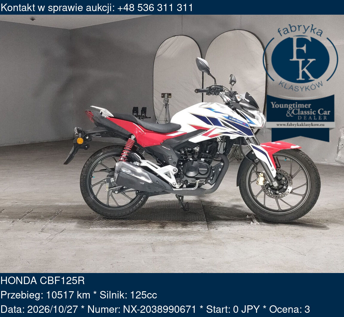 HONDA CBF125R  - zdjęcie 2