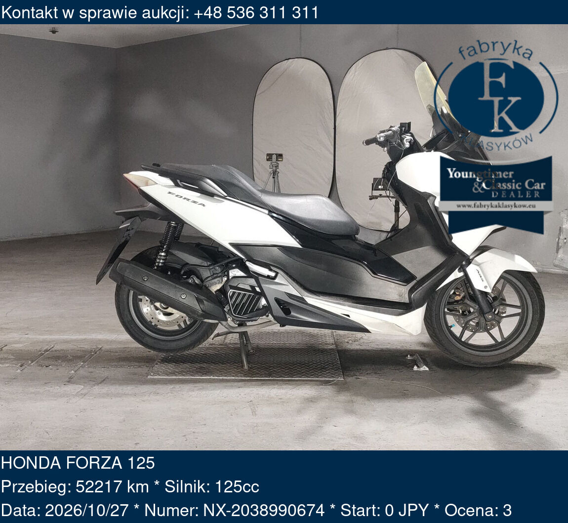 HONDA FORZA 125  - zdjęcie 2