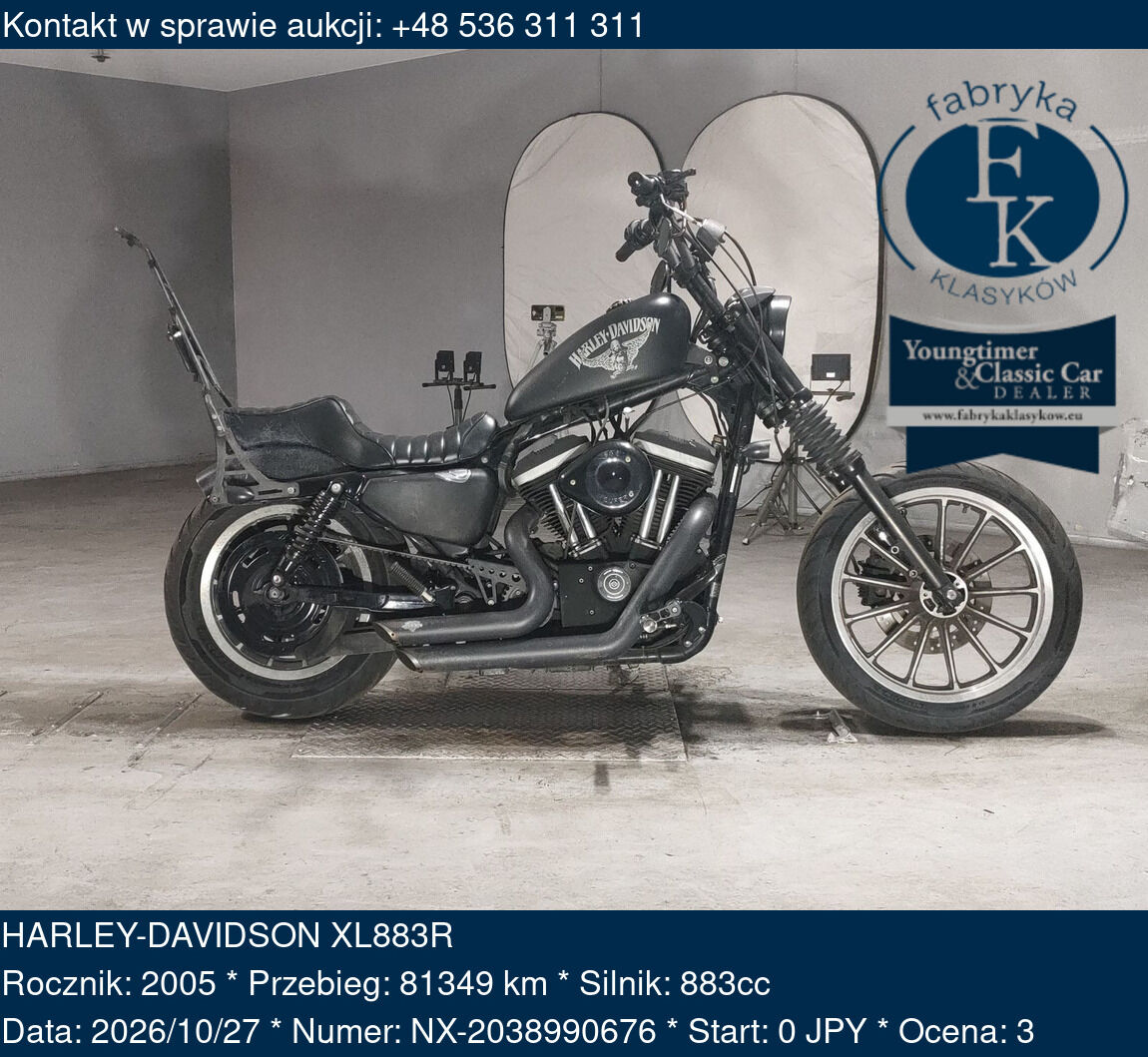 HARLEY-DAVIDSON XL883R 2005 - zdjęcie 2
