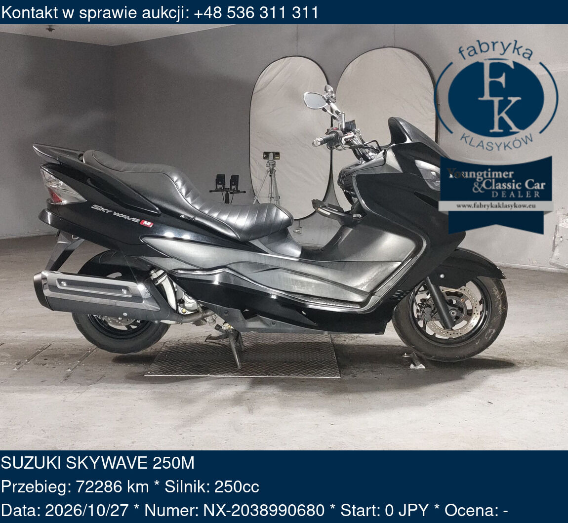 SUZUKI SKYWAVE 250M  - zdjęcie 2